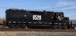 NCYR 6528 looks to be a former B&O unit (look at the cab)